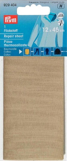 Reparasjonslapper bomull 12 x 45 cm, beige Reparasjonslapper bomull 12 x 45 cm, beige