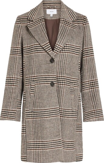 Vila Kåpe Vileova L/s Button Brun