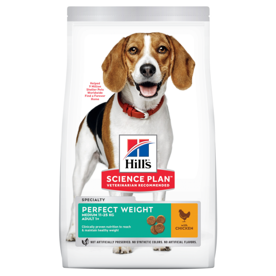 Hill´S Dog Ad Per Weig Med Chi 12Kg