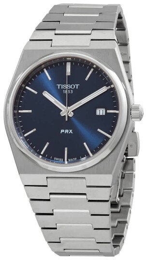Tissot Herreklokke T137.410.11.041.00 Prx Blå/Stål Ø40 mm