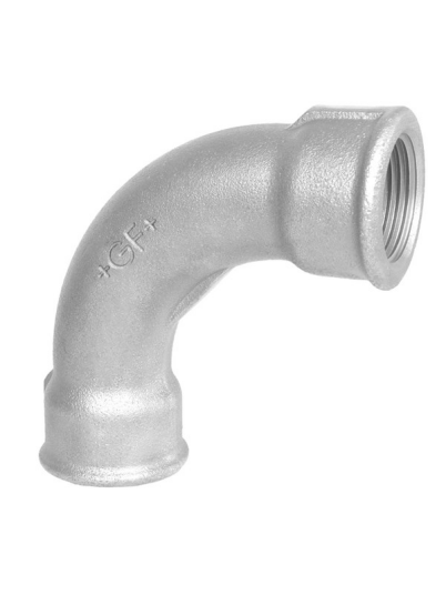 +GF+ Elbow 90° long unite g 1/2 med m