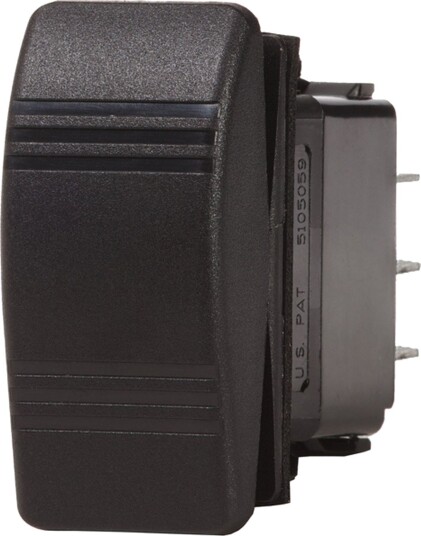 Blue Sea Systems Vanntett Bryter Contura DPDT On-Off-On