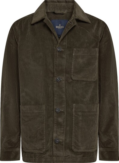 Morris Fenix Cord Shirt Jacket OLIVE XS Morris Fenix Cord Shirt Jacket OLIVE XS