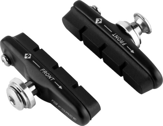 FORCE bremsesko komplett med gummi 55mm utskiftbar FORCE bremsesko komplett med gummi 55mm utskiftbar