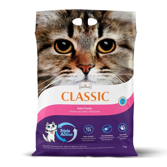 Extreme Classic Kattesand Med Babypudderduft 7 kg Extreme Classic Kattesand Med Babypudderduft 7 kg