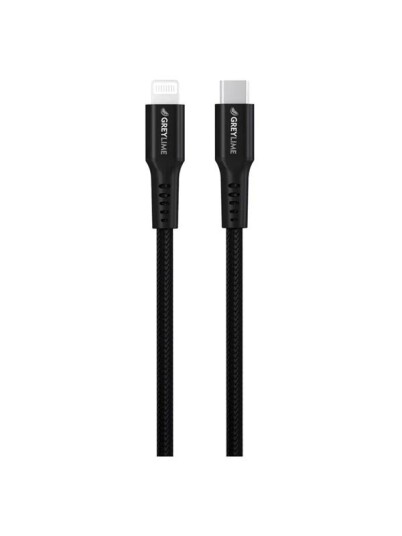 GreyLime USB C to Lightning 3m Black C21CL3M04