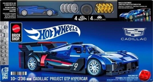 Hot Wheels Brick Shop Speed Series Cadillac GTP