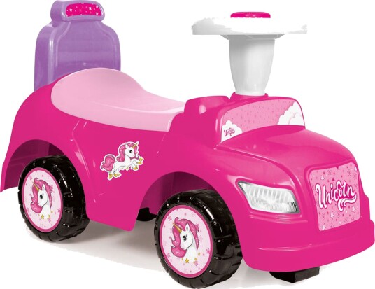 DOLU Gåbil Unicorn Rosa