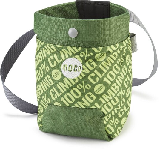Moon Climbing Moon Trad Chalk Bag 100% Green Moon Climbing Moon Trad Chalk Bag 100% Green