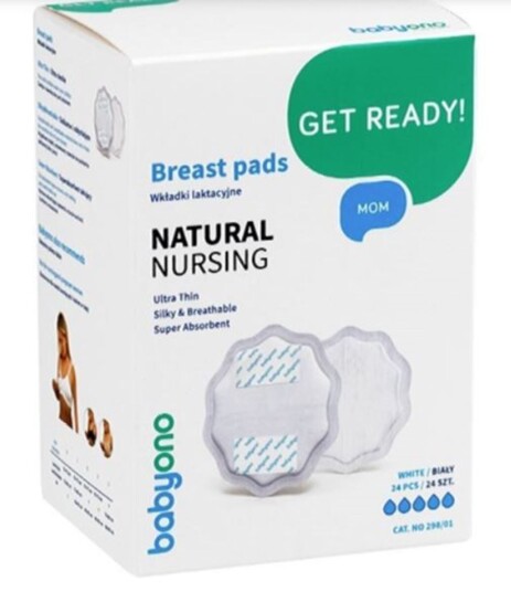 Babyono Ammeinnlegg, Natural Nursing, 24 Stk
