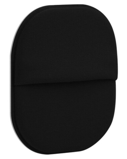 Incover AirTag Holder/Deksel med borrelås Svart