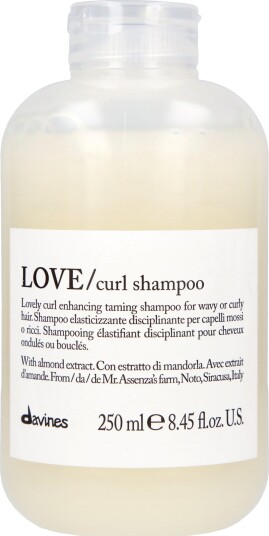 Davines LOVE Curl Sjampo for Krøllete Hår 250 ml - Fuktgivende og Gjenoppbyggende