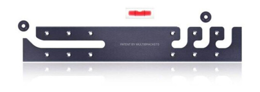 Multibrackets M VESA Wallmount Razor Thin 4/5/600 Black Multibrackets M VESA Wallmount Razor Thin 4/5/600 Black