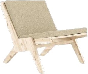 Karup Sway Lenestol Rå/620 Pebble Beige