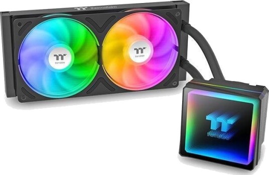 Thermaltake TH240 V3 ARGB Væskekjøler til PC - 12 cm Radiator Svart