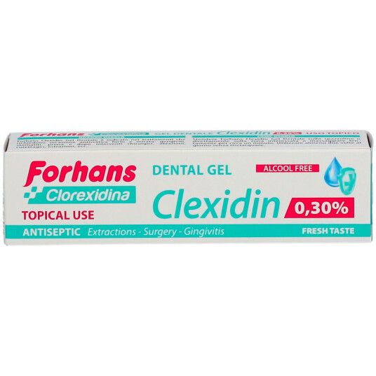 Klorhexidin Tanngele 0.30 % FORHANS Clexidin Xylitol 30 ml