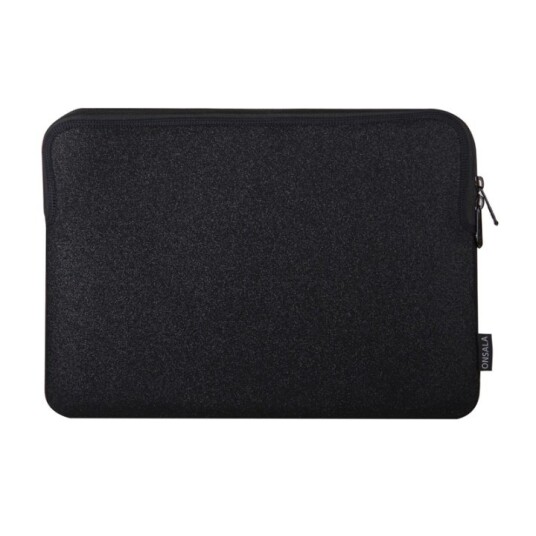 Onsala Glitter Laptop Sleeve 13/14" Svart Neopren Mobildeksel Onsala Glitter Laptop Sleeve 13/14" Svart Neopren Mobildeksel