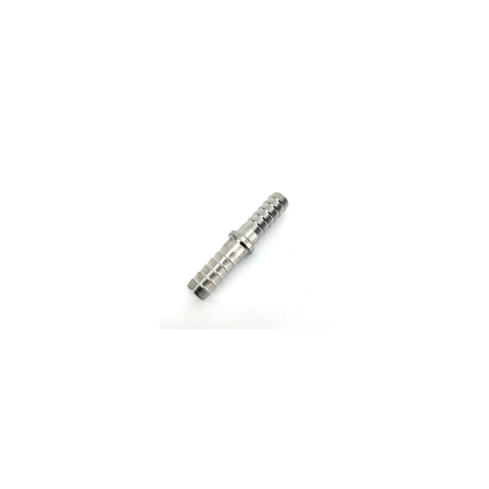 6mm til 6mm slangenippel (1/4") Skjøtestykke i rustfritt stål