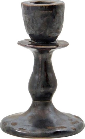 house doctor | Candle Holder Hdlucca Black | H:12CM.XL:8CM
