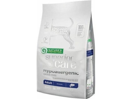Nature"S Protection Nature"S Protection Superior Care Hypoallergen Kornfri Laks Voksen Alle Raser Fôr For Voksne Hunder Med Et Sensitivt Fordøyelsessystem 1.5 kg