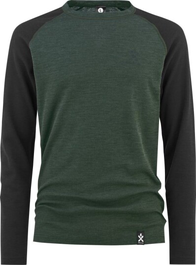 Bula Men's Norm Merino Wool Crew S, Black