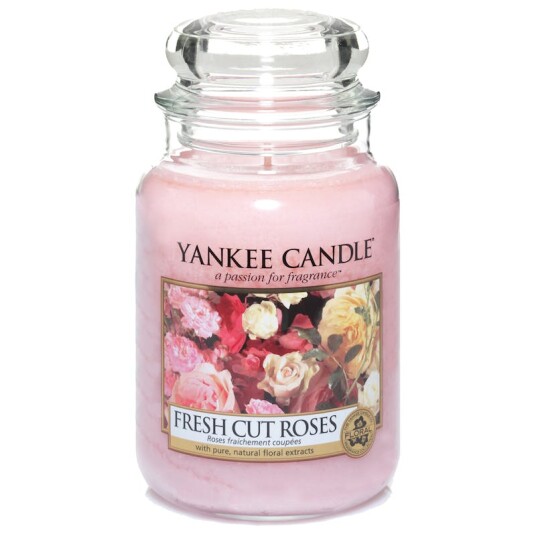 Yankee Candle Classic Large Jar Fresh Cut Roses 623 g Duftlys