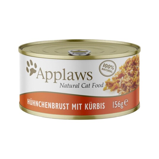 Applaws Kattemat I Buljong 6 X 156 G Kylling & Gresskar Applaws Kattemat I Buljong 6 X 156 G Kylling & Gresskar
