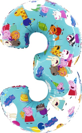 Ballongkungen Tallballong Peppa Gris Tall 3 L253