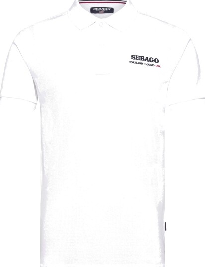 Sebago Authentic Logo Pique White XXL
