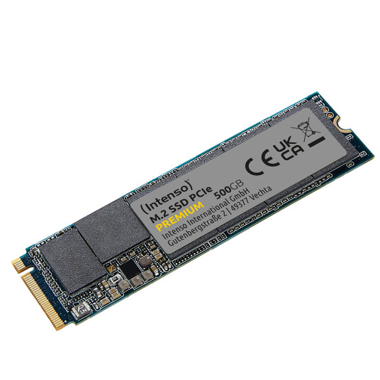 Intenso Premium SSD 500GB M.2 PCIe 3.0 NVMe Intenso Premium SSD 500GB M.2 PCIe 3.0 NVMe