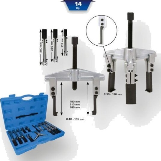 KS TOOLS BT631000 Avtrekkersett