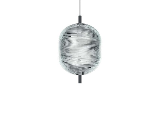 Lodes - Jefferson Small Pendel 10m 2700K Crystal/Black Chrome