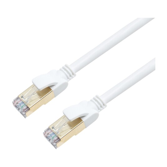 ELETRA CAT7 FTP NETTVERKSKABEL 15M, HVIT