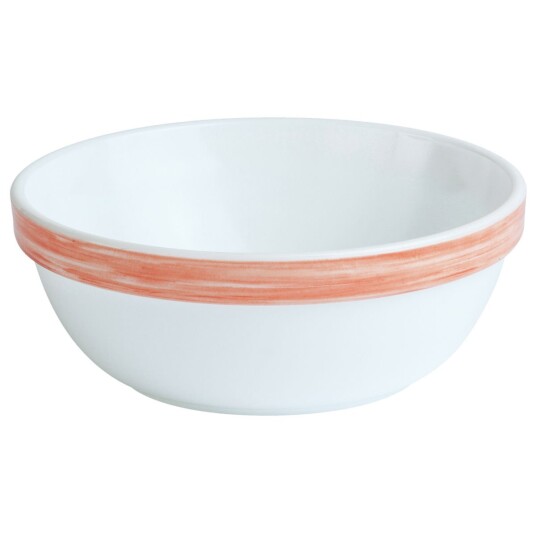 ARC Skål i herdet glass Brush; 31.5cl, 12x4.7 cm (ØxH); Oransje; Rund; 6 Stykk / Forpakning