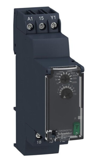 Schneider Electric Timer on-delay 1s-300h 1 c/o 8a 24-240v (3606480792366)