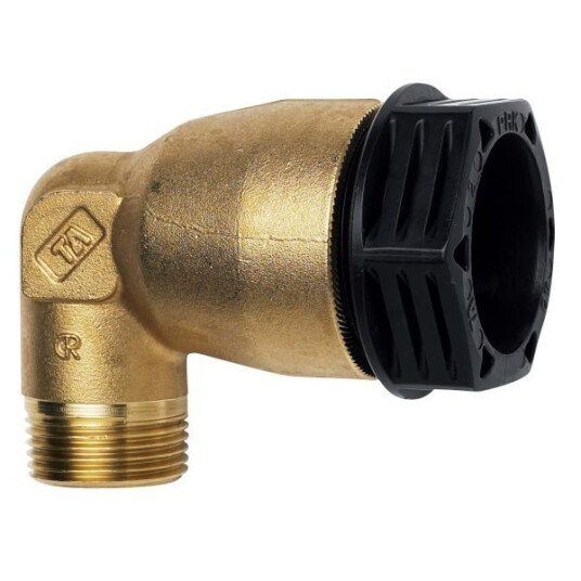 TA PRK 406 Vinkelkobling utvendig gjenge, redusert 63xR50 mm