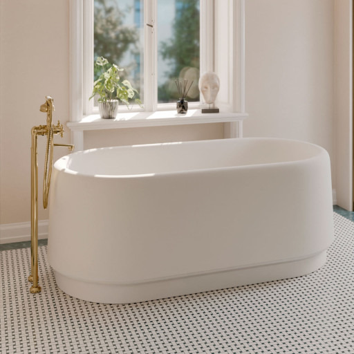 Copenhagen Bath Frittstående Badekar Heritage Hvit Matt 175x89 cm Copenhagen Bath Frittstående Badekar Heritage Hvit Matt 175x89 cm