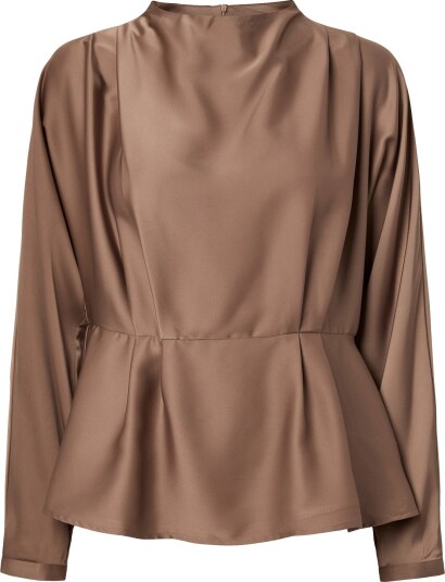 YAS Yaspella Ls Funnel Neck Top S. Noos   FUNGI   XS