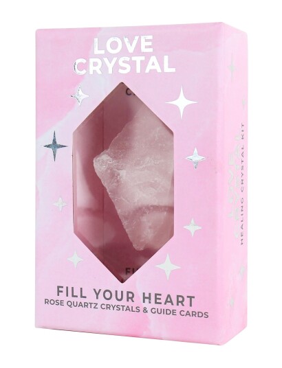 Gift Republic Crystal Healing Kit Love - Pink - ONE SIZE Gift Republic Crystal Healing Kit Love - Pink - ONE SIZE