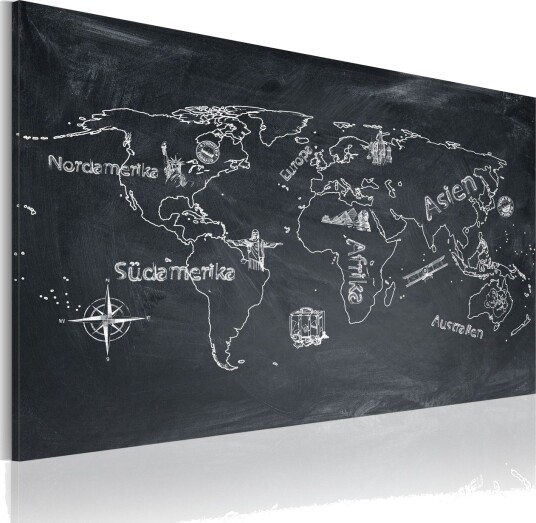 Bilde Geografitime Tysk 90x60 Artgeist sp. z o. o.
