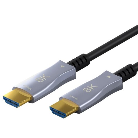 Goobay 100m Optisk Hybrid HDMI™-kabel 8K/4K Høyhastighet med Ethernet