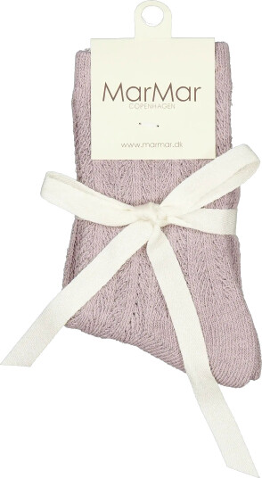 MarMar Copenhagen Knee Socks Pointelle Beige 34-36 MarMar Copenhagen Knee Socks Pointelle Beige 34-36