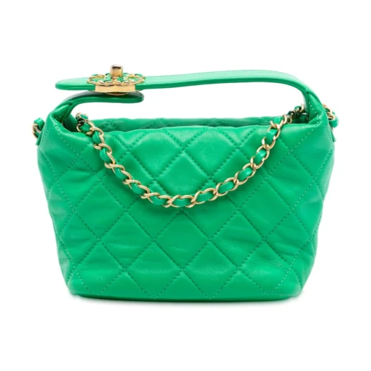 Chanel Vintage Dame Pre-owned Grønn Chanel Vintage Dame Pre-owned Grønn