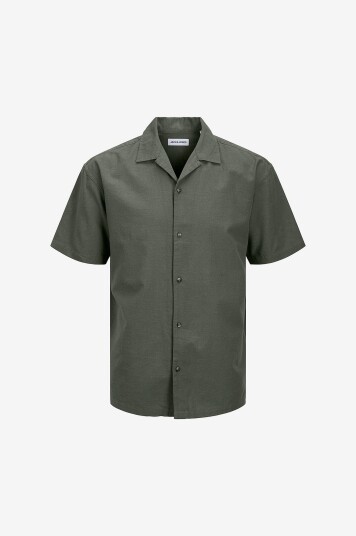 Jack & Jones Skjorte jjeSummer Resort Shirt SS SN Grå