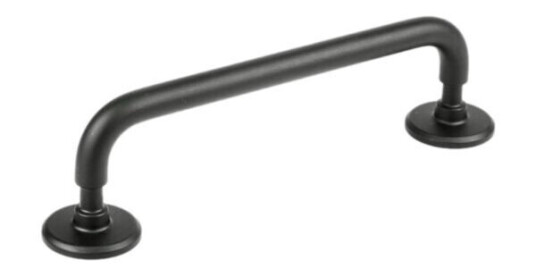 BESLAG DESIGN HÅNDTAK JUBILEE 128MM MATT SVART 372005-41