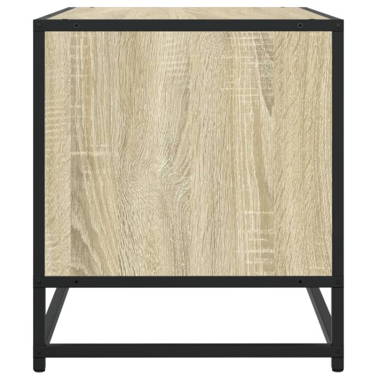 TV-benk sonoma eik 120,5x40x46 cm konstruert tre og metall 8721102839498 TV-benk sonoma eik 120,5x40x46 cm konstruert tre og metall 8721102839498