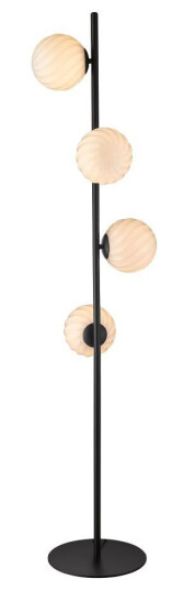 Halo Design Twist 4 Gulvlampe Opal/ Sort Halo Design Twist 4 Gulvlampe Opal/ Sort