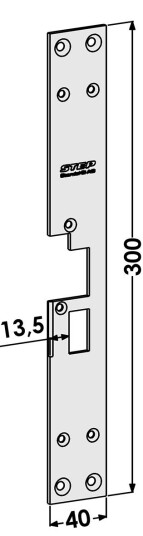 Step St183 b Stolpe For Connect/modul Høyre