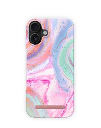 Ideal Of Sweden Printed Case iPhone 17 Pastel Marble