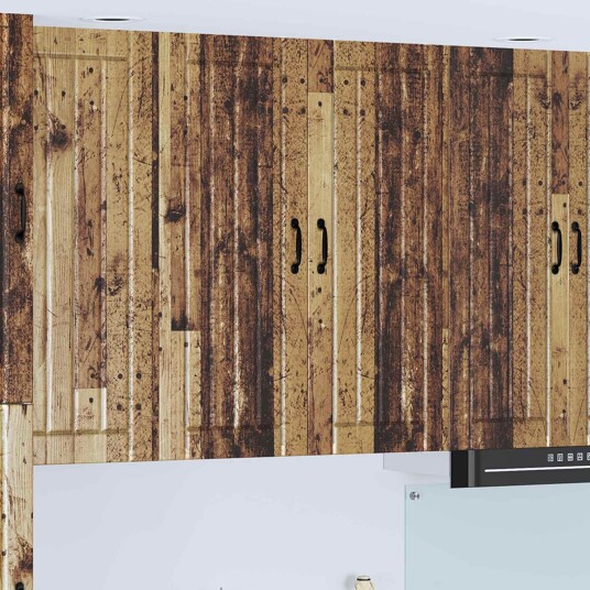  Kjøkkenskap Gammelt tre 80 x 31 x 100 cm Konstruert tre